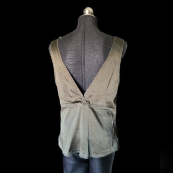 ZARA Satin Tank Top NWT Sz Large - Picture 5 of 8